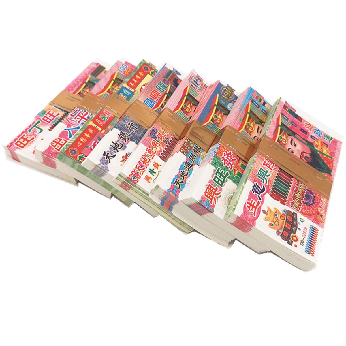 Ancestor Money - 200 Pieces Chinese Joss Paper for Burning - 9.8 Trillion Dollar Hell Bank Notes - Traditional Funeral Ceremony & Memorial Ritual Supplies