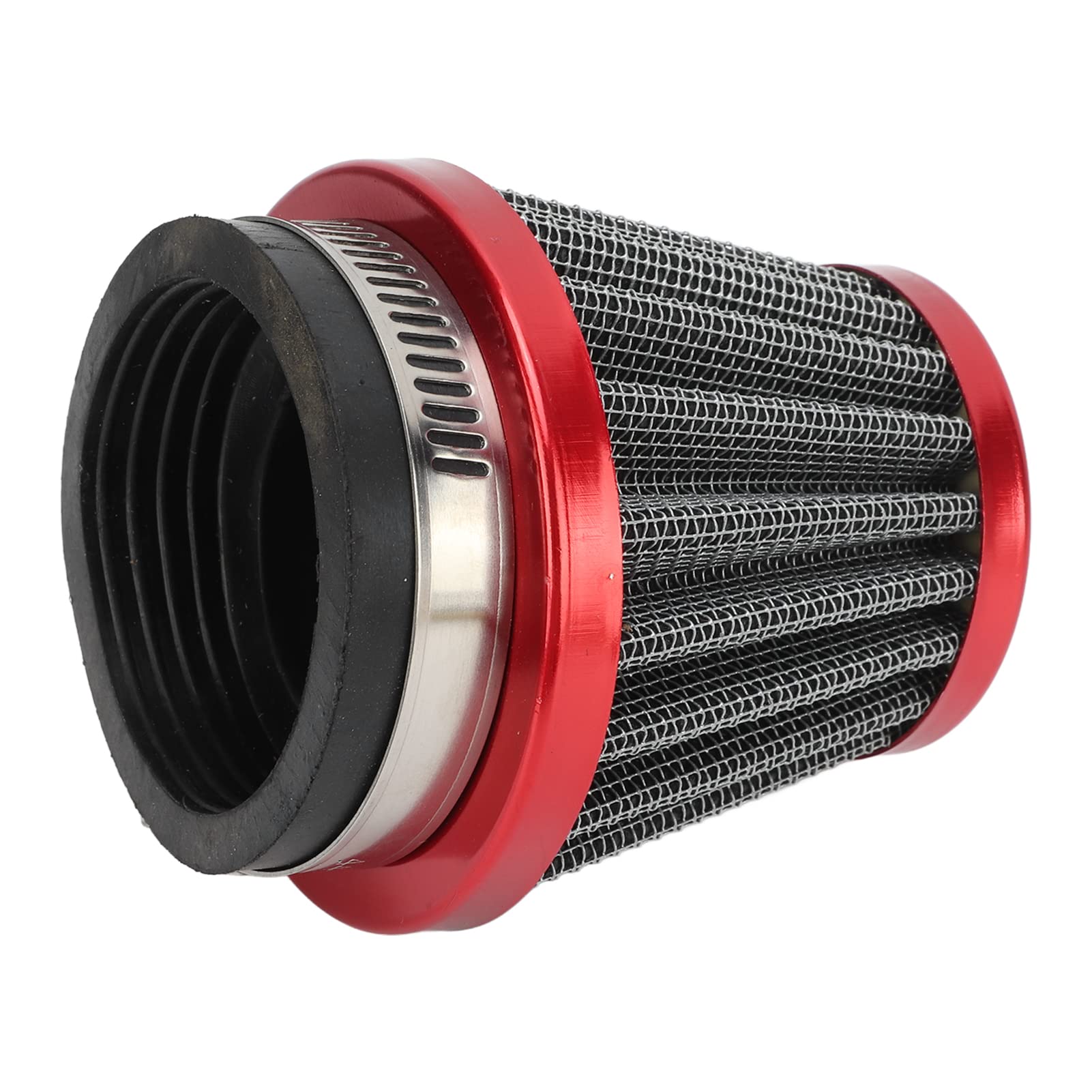 High Performance Engine Air Filter & Air Intake Filter Cleaner with Durable Rubber Bracket - Reusable for GS250/GS250T Motorcycles - Improve Engine Efficiency & Off-Road Riding Protection