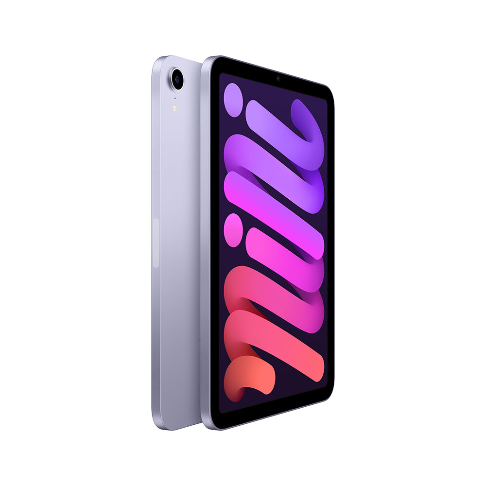 Apple iPad mini 6th Gen (6th Generation) 64GB Wi-Fi Tablet - Purple | Portable & Lightweight for Travel, Work, and Entertainment