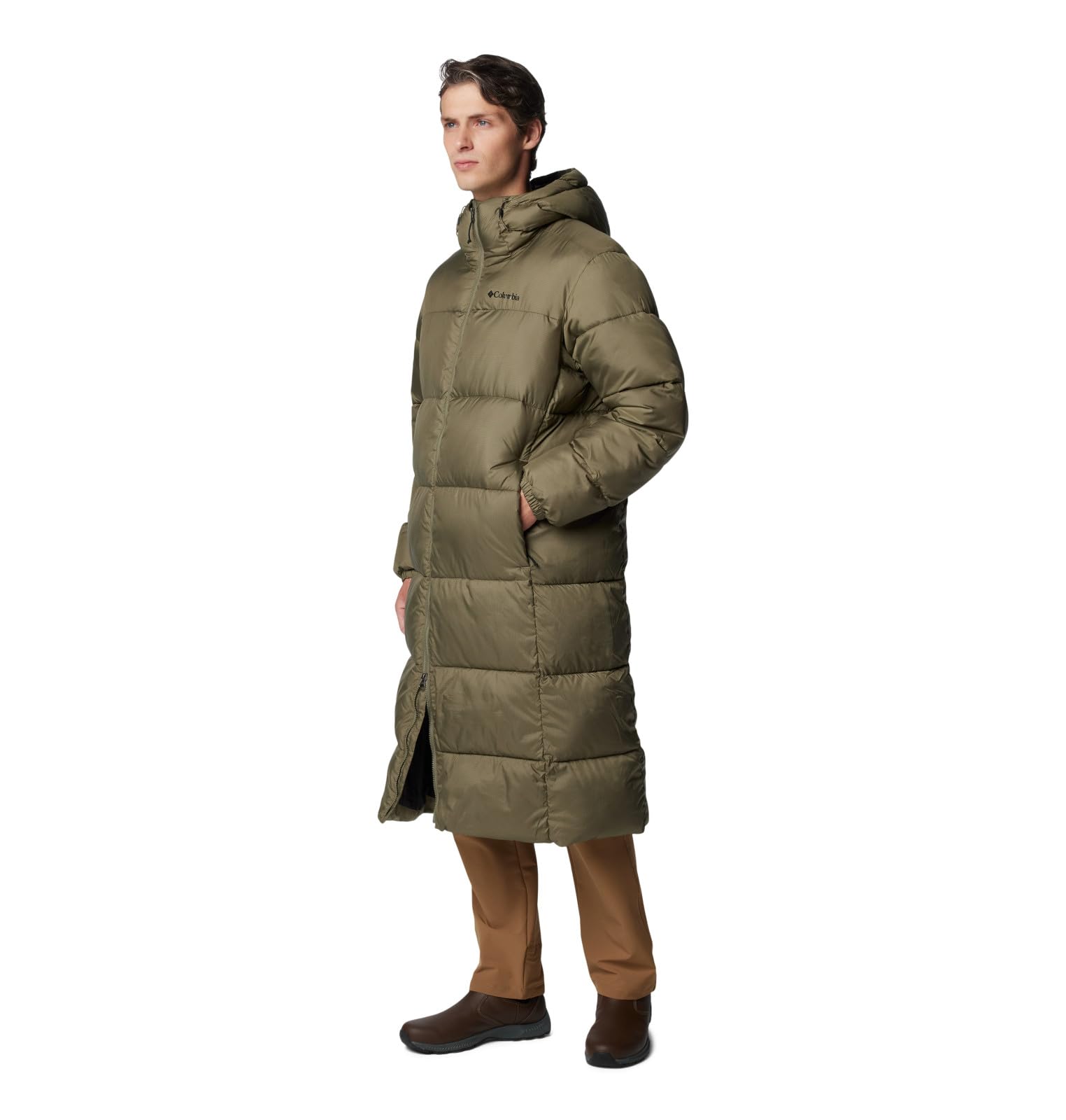 Columbia Men's Puffect Long Parka - Waterproof Winter Coat with Omni-Heat Thermal Reflective, Windproof Insulated Jacket for Hiking, Skiing & Outdoor Activities