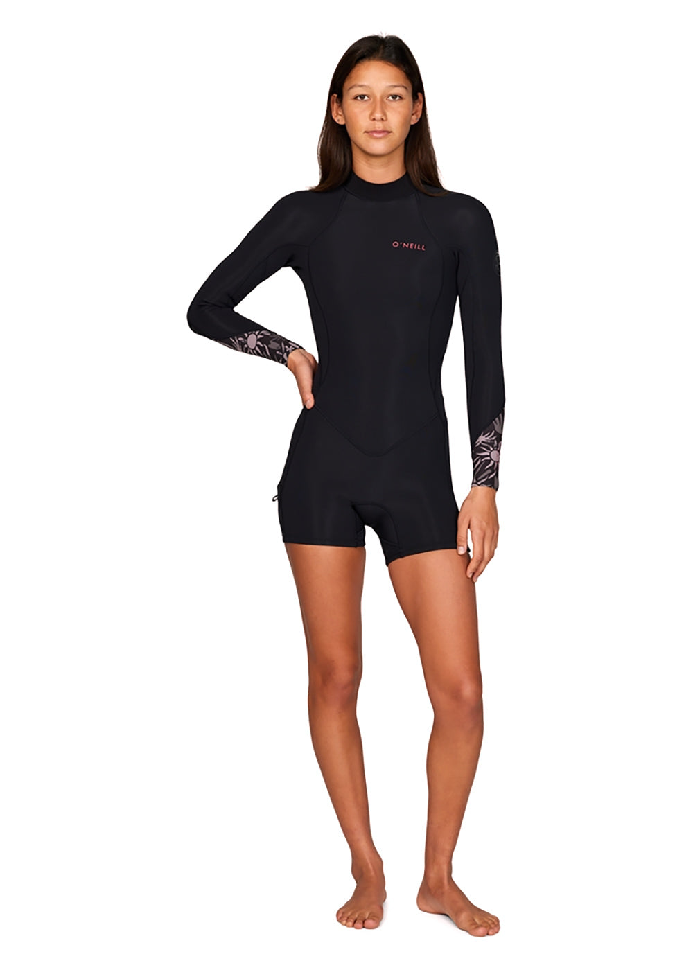O'Neill Women's Bahia 2mm Long Sleeve BZ Spring Wetsuit - Perfect for Surfing, Snorkeling & Water Sports