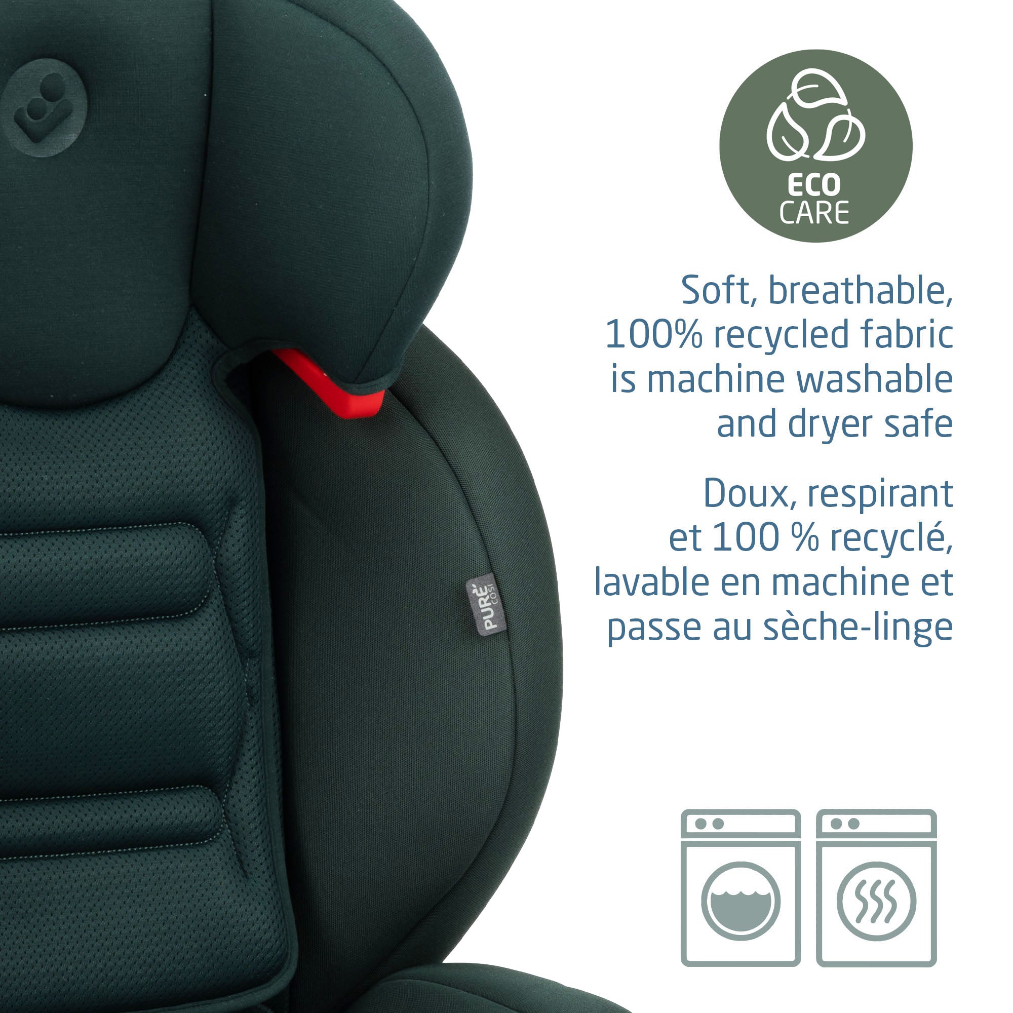 Maxi Cosi RodiSport Booster Car Seat for Kids - Safe & Comfortable High Back Booster with Side Impact Protection - Perfect for Travel & Daily School Commute