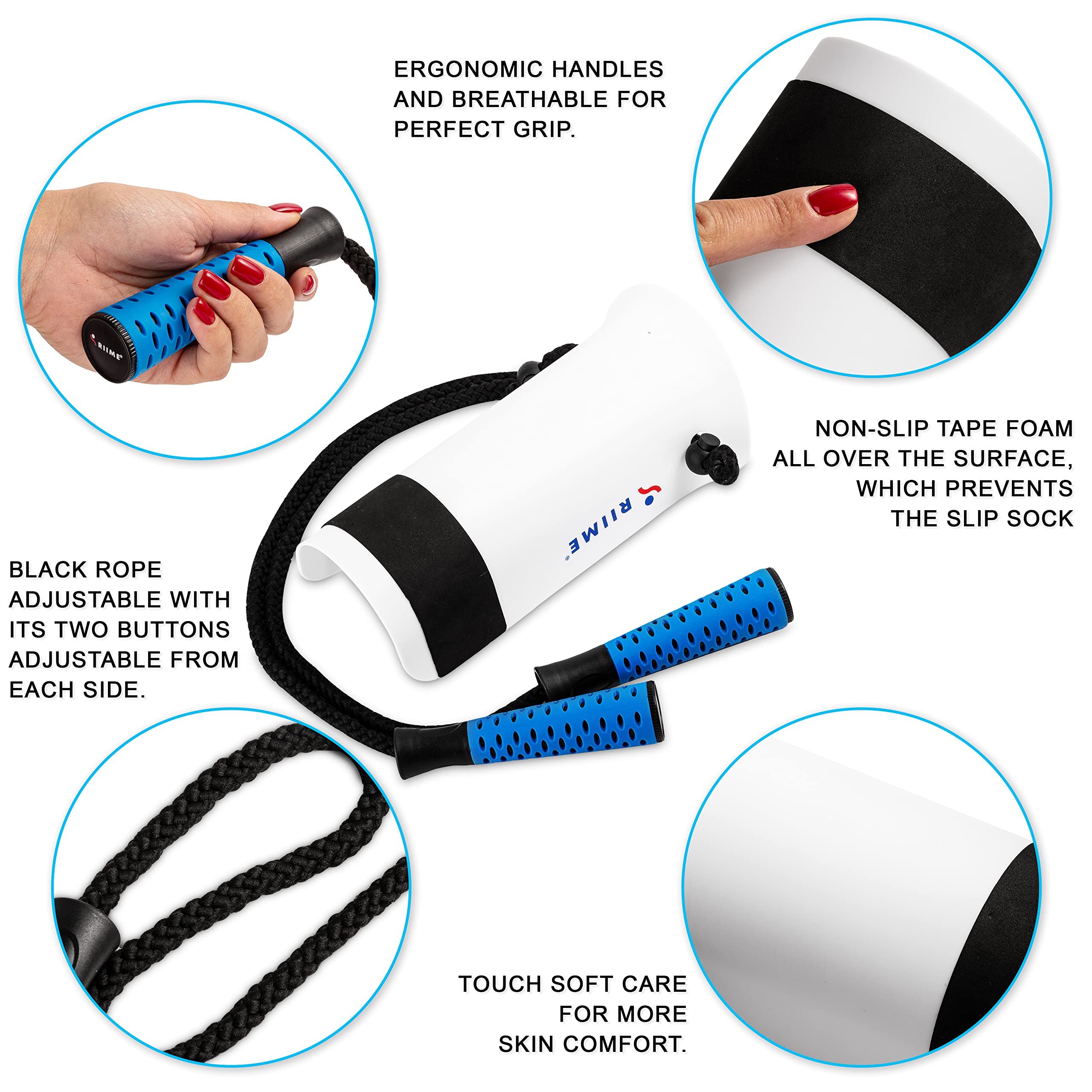 SOKELP Sock Aid Device - Ergonomic Handles for Easy Sock Assistance - No Bending Required - Ideal for Elderly, Disabled & Pregnant Women - Perfect for Arthritis, Hip Replacement & Mobility Challenges - Daily Living Aid for Independent Dressing