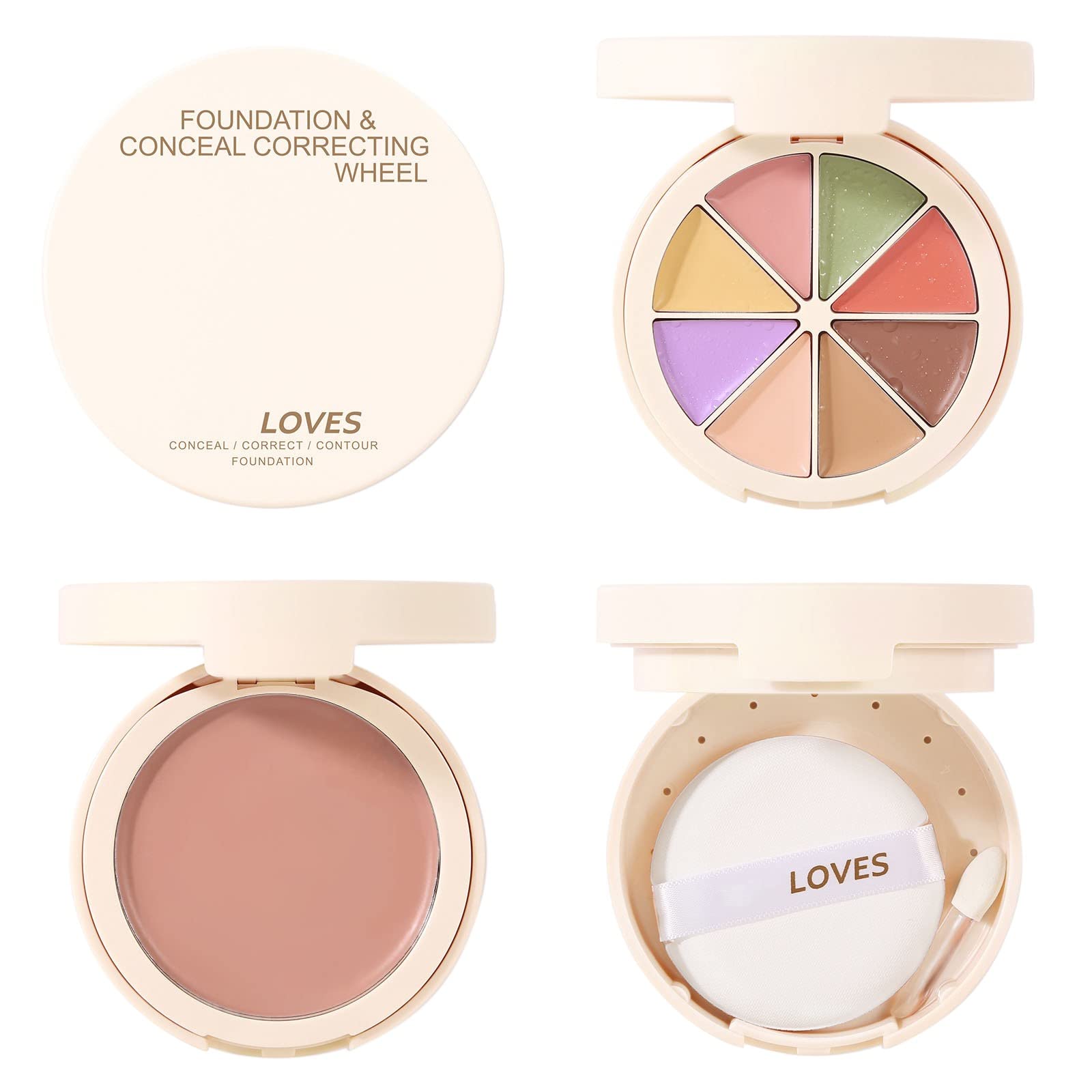 Bare with Concealer - Long Lasting Multi-Function Makeup for Pores & Skin Nourishment | Silky Translucent Coverage for Daily Use, Photo Shoots & Special Events