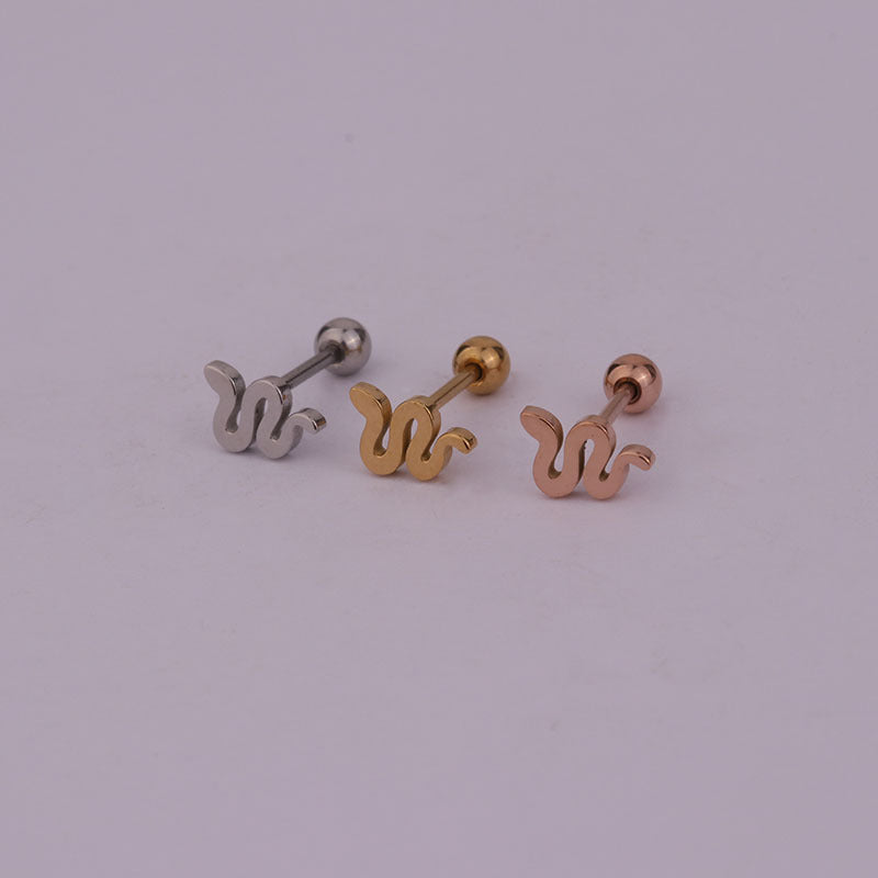 20G Sleeper Cartilage Stud Earrings - Stainless Steel Tiny Hoop Earrings for Cartilage Piercing | HSPJ271 | Perfect for Everyday Wear, Gifts & Stacking with Other Jewelry