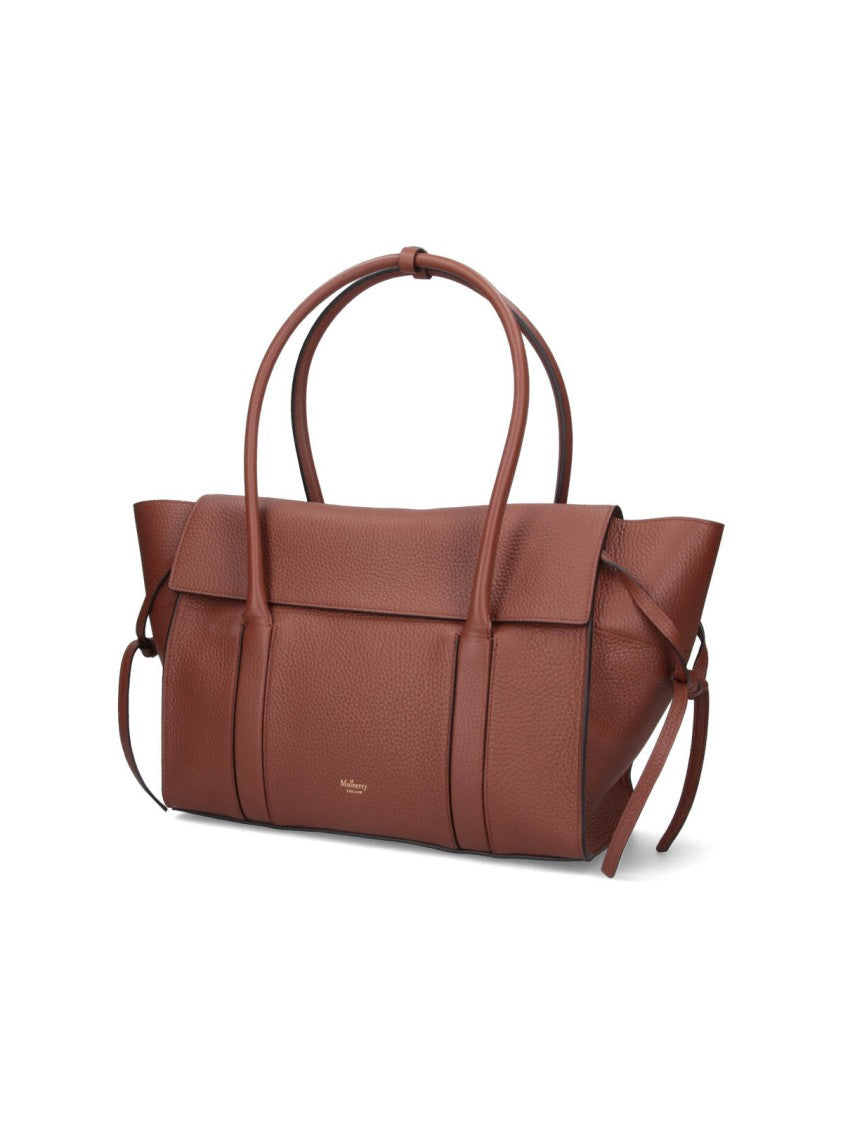Soft Bayswater Leather Handbag in Brown - Stylish Women's Shoulder Bag for Work, Travel & Everyday Use