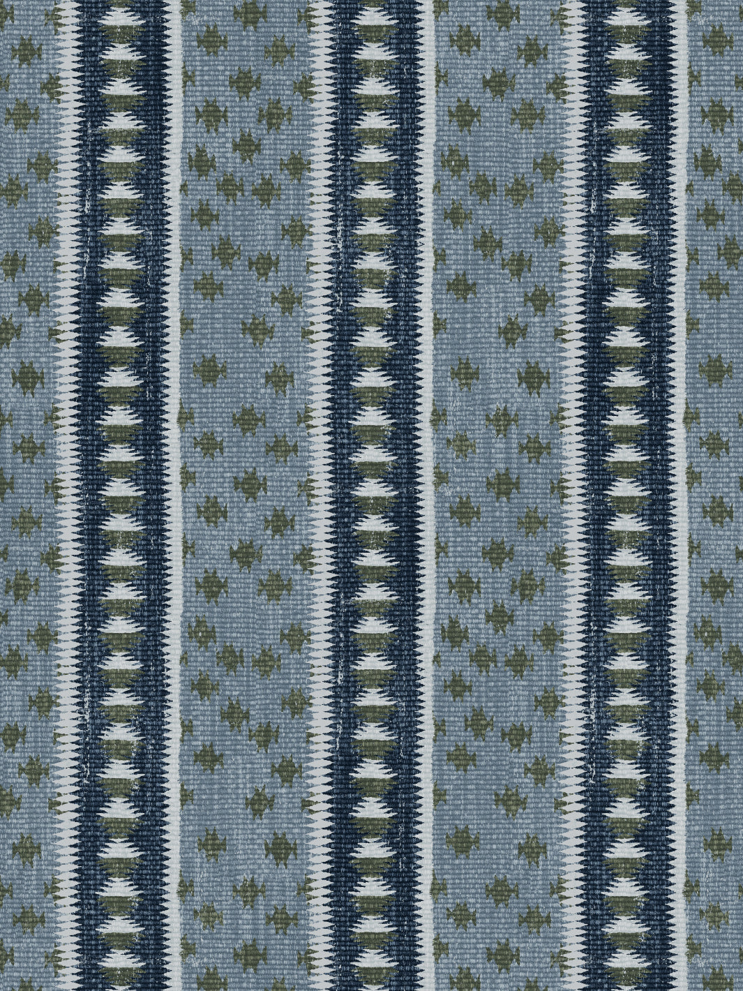 Nathan Turner 'Northstar Stripe' Wallpaper - Blue & Army Green Peel and Stick Removable Wallpaper for Bedroom, Living Room & Home Decor