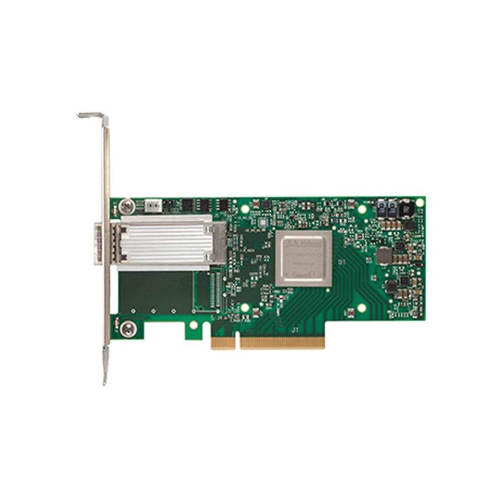 Mellanox ConnectX-4 VPI Dual-Port Network Adapter Card - 40GbE/56GbE Ethernet & 56Gb InfiniBand - PCIe 3.0 x8 - MCX453A-FCAT - Ideal for High-Performance Computing, Data Centers, and Cloud Networking