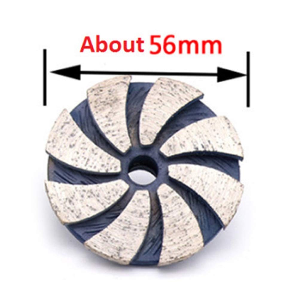 Premium Diamond Grinding Wheel Cup Disc - 35/50/56mm for Concrete, Granite, Marble & Tile Cutting - Heavy Duty Grinder Tool (50mm) - Perfect for Countertop Resurfacing, Stone Polishing & DIY Home Renovation Projects
