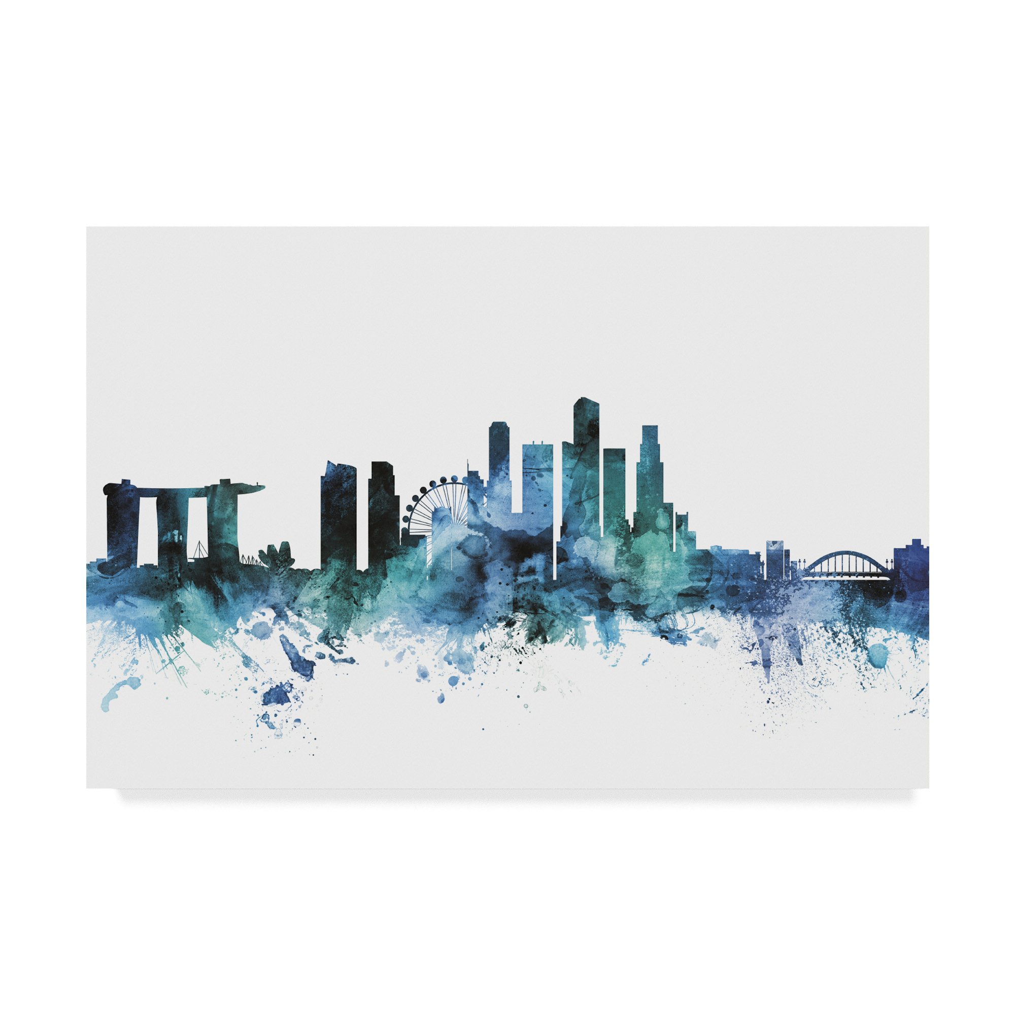 Trademark Fine Art Michael Tompsett Canvas Print - Vibrant Multicolor Wall Art for Living Room, Bedroom & Office Decor