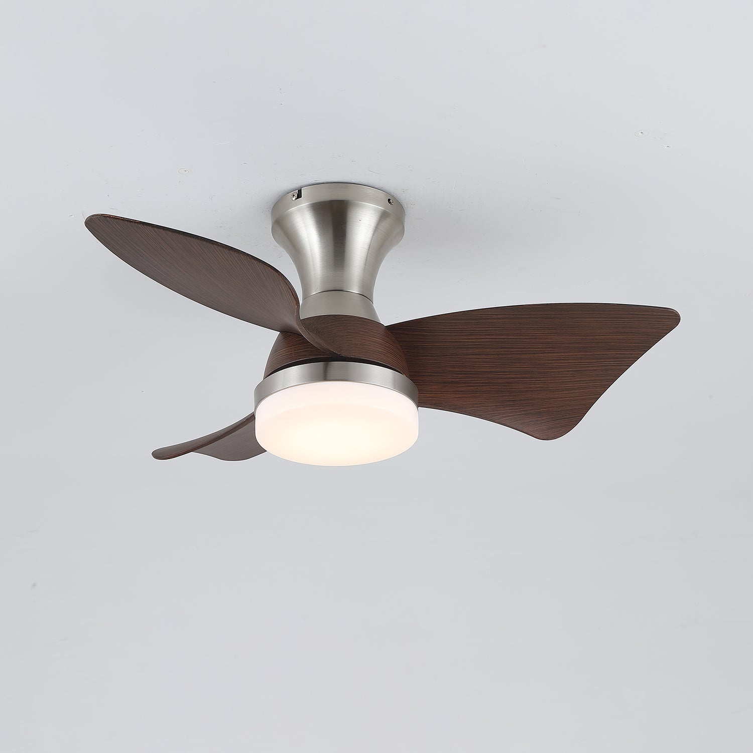 Breeze Lux Ceiling Fan with Light Kit - Modern 52 Inch Indoor/Outdoor Smart Fan - Perfect for Bedroom, Living Room, Patio & Covered Porch