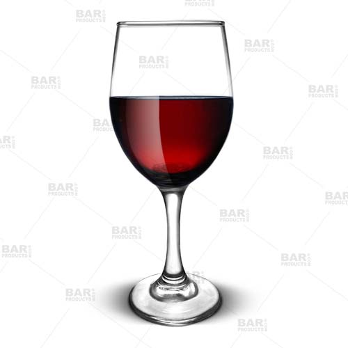BarConic® 14 oz Tall Wine Glasses - Set of 12 Stemmed Glassware for Red & White Wine - Perfect for Dinner Parties, Weddings & Restaurant Use