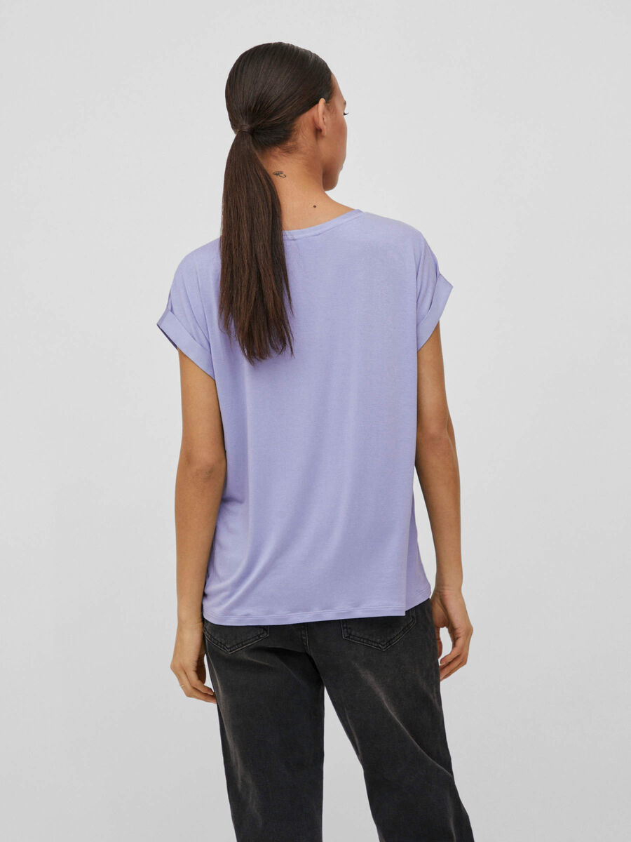 ELLE Women's Satin Blouse in Lavender - Elegant Long Sleeve Shirt for Work, Party & Special Occasions