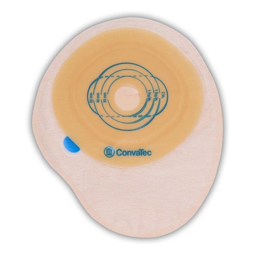 ConvaTec Esteem + One Piece 2 2/5 to 2 3/4 Inch Cut-to-Fit Closed End Ostomy Pouch - Secure & Comfortable for Active Lifestyles