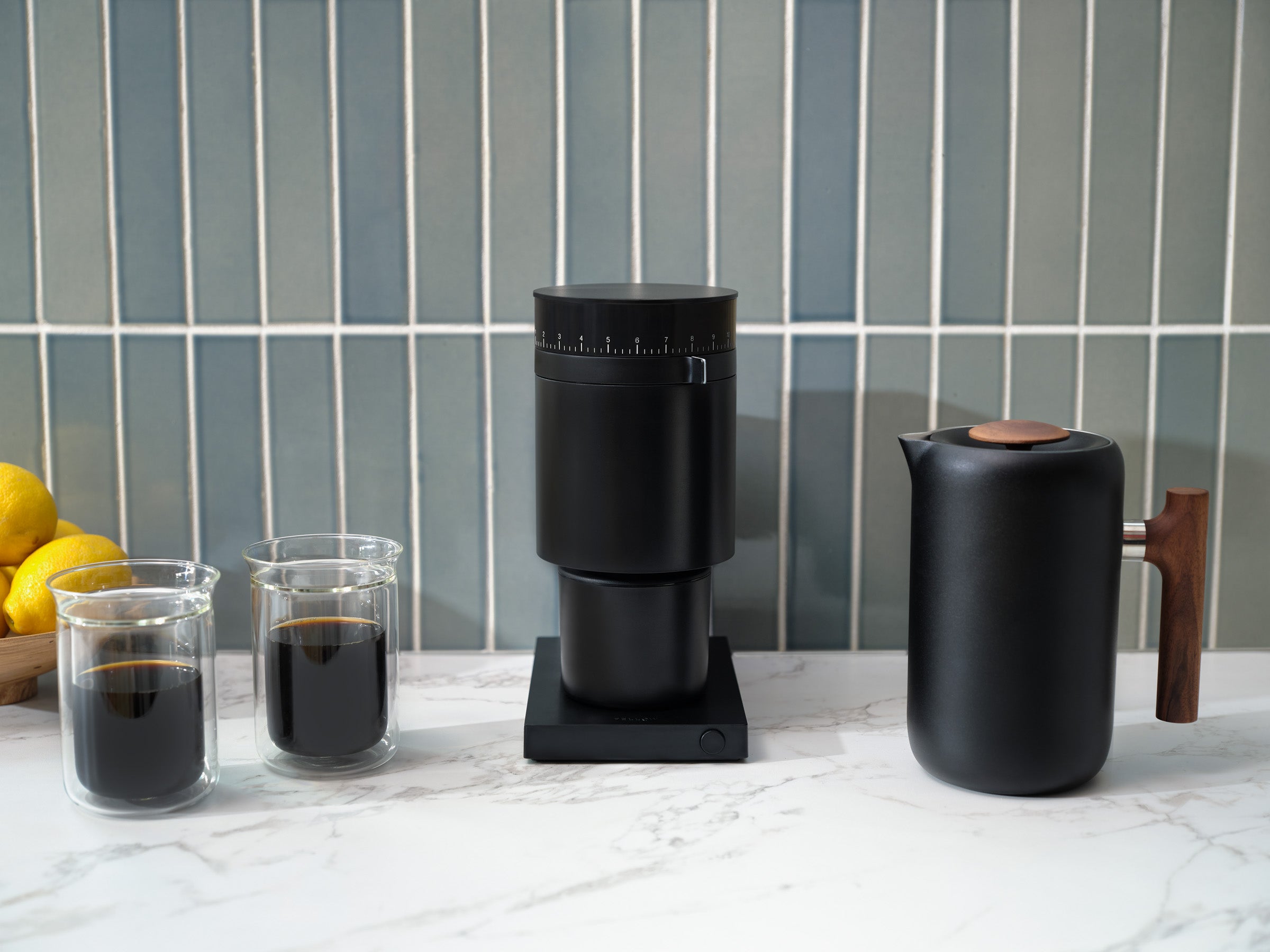 Fellow OPUS Conical Burr Coffee Grinder - Electric Adjustable Grind Size for Espresso, Drip, French Press & Cold Brew - Perfect for Home Baristas & Coffee Enthusiasts