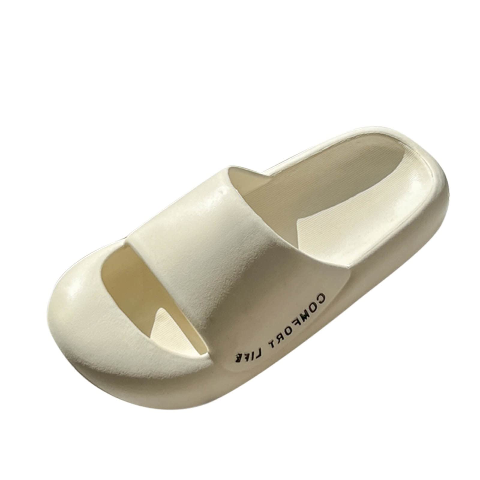 Non-Slip Shower Slippers for Women & Men - Thick Soft Sole Indoor/Outdoor Bathroom Sandals - Perfect for Spa, Poolside, Beach & Home Use