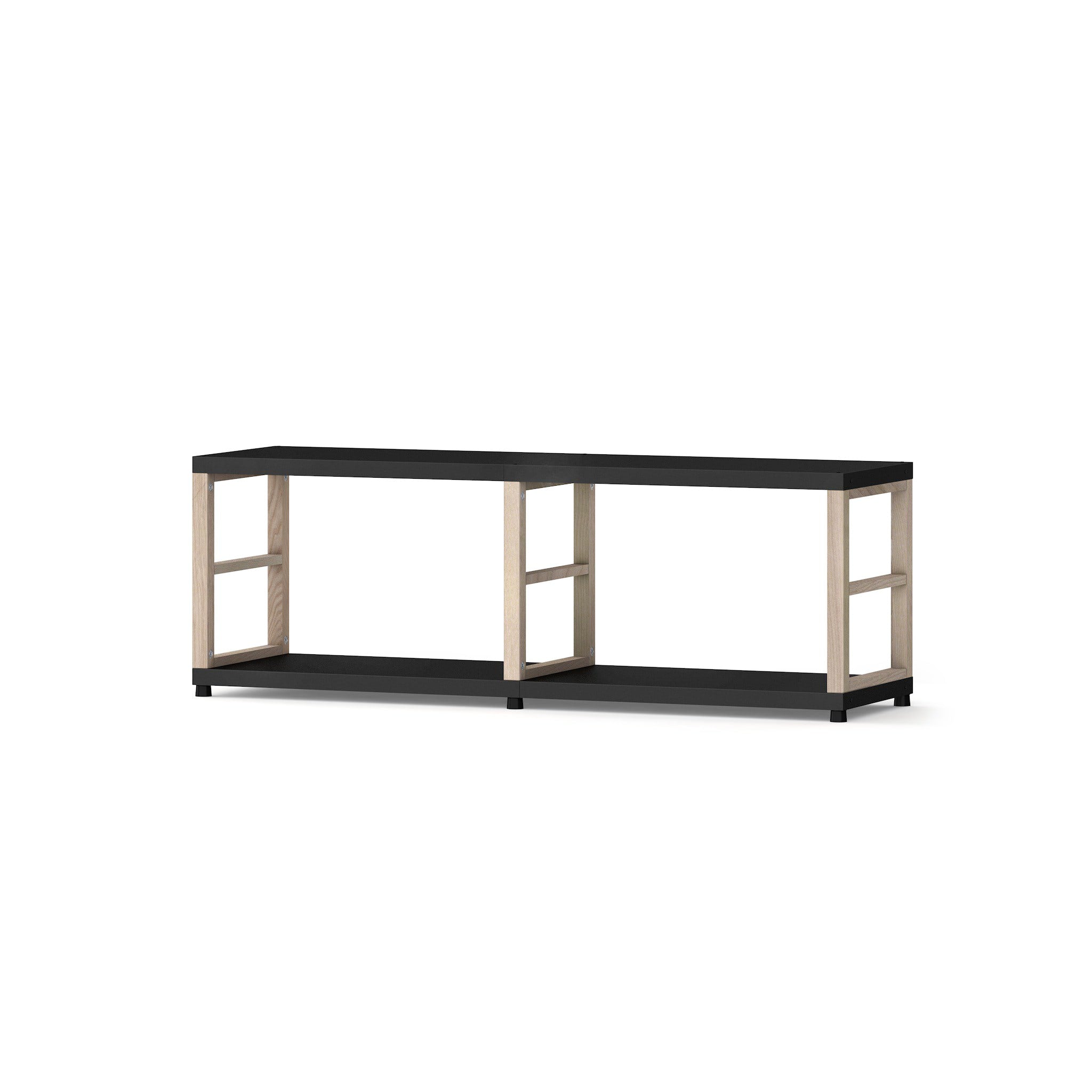 MAXX Modern 2x1 Shelving Unit - Stylish Storage Shelf for Living Room, Bedroom & Office - Space-Saving Home Decor Organizer