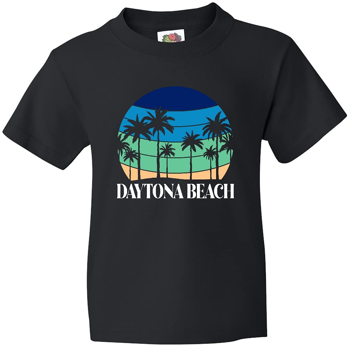 Inktastic Daytona Beach Florida Vacation Trip Youth T-Shirt - Soft Cotton Tee for Boys & Girls - Beach Travel Souvenir & Summer Outfit