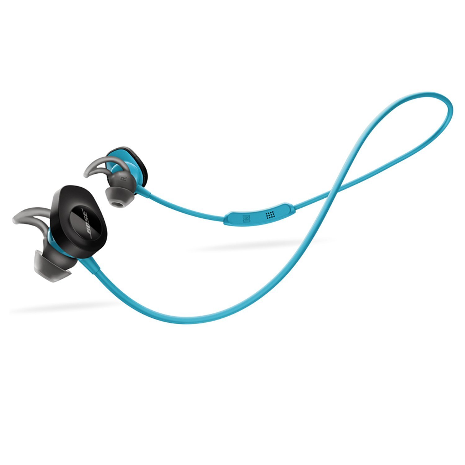 Bose SoundSport Wireless Bluetooth Headphones - Aqua Blue (Renewed Certified) | Sweatproof Sports Earbuds for Running, Gym & Workout | Noise Cancelling Headset for iPhone & Android