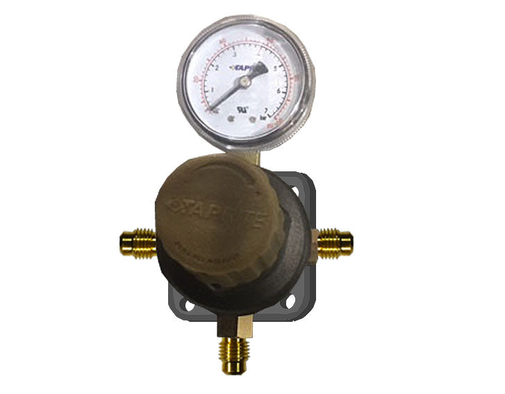 Wall Mount Low Pressure Secondary Regulator - Perfect for Home Brewing, Aquariums & CO2 Dispensing Systems