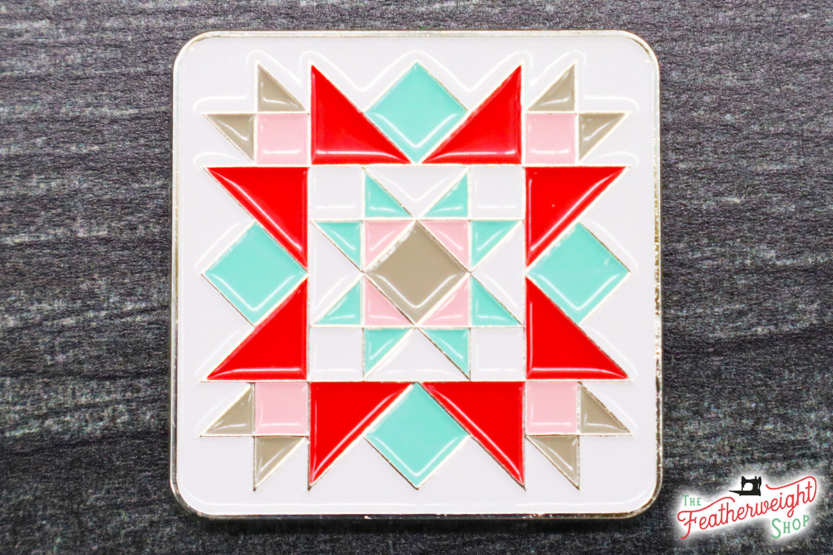 Lori Holt Prim Star Needle Minder - Magnetic Needlework Accessory for Quilting, Embroidery & Sewing Projects | Perfect for Crafters & DIY Enthusiasts