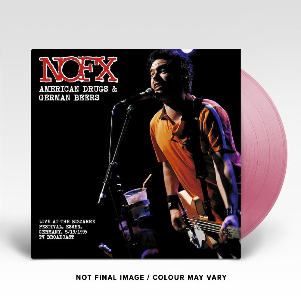American Drugs & German Beers Pink Vinyl Record - Limited Edition Collectible Music LP for Vinyl Enthusiasts & Music Lovers - Perfect for Home Listening, Parties & Gift Giving