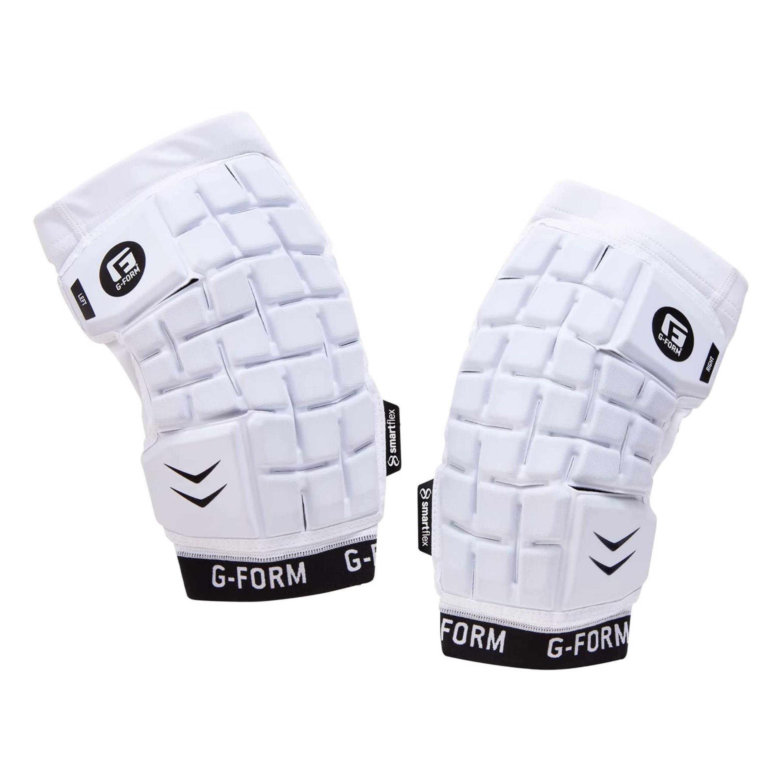 G-Form Unhinged Lacrosse Arm Pads for Men - Breathable Flexible Elbow Guards with Protective Padding - Machine Washable Lacrosse Gear - Perfect for Training, Games & Competitive Play
