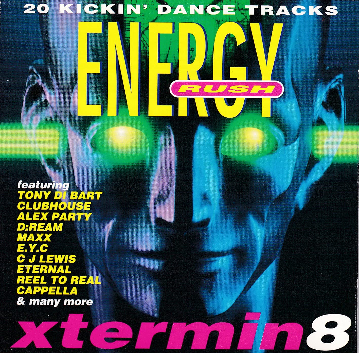 Xtermin8 Energy Rush - Premium Energy Booster for Workouts & Focus | Natural Energy Drink for Athletes, Students & Professionals | Boost Stamina & Mental Clarity