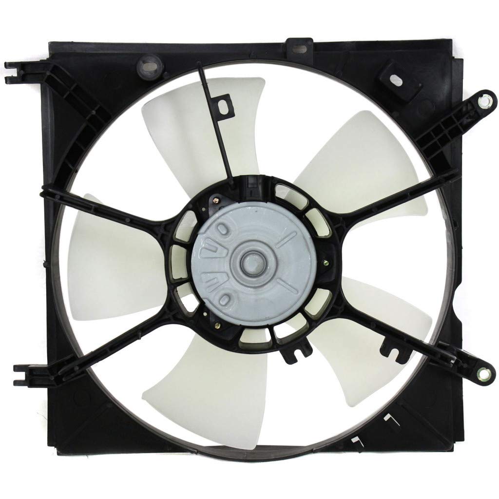 2001-2005 Toyota RAV4 Radiator Cooling Fan Assembly Driver Side Replacement - Compatible with TO3115120 & 1636123050 | Perfect for Engine Cooling System Repair & Maintenance