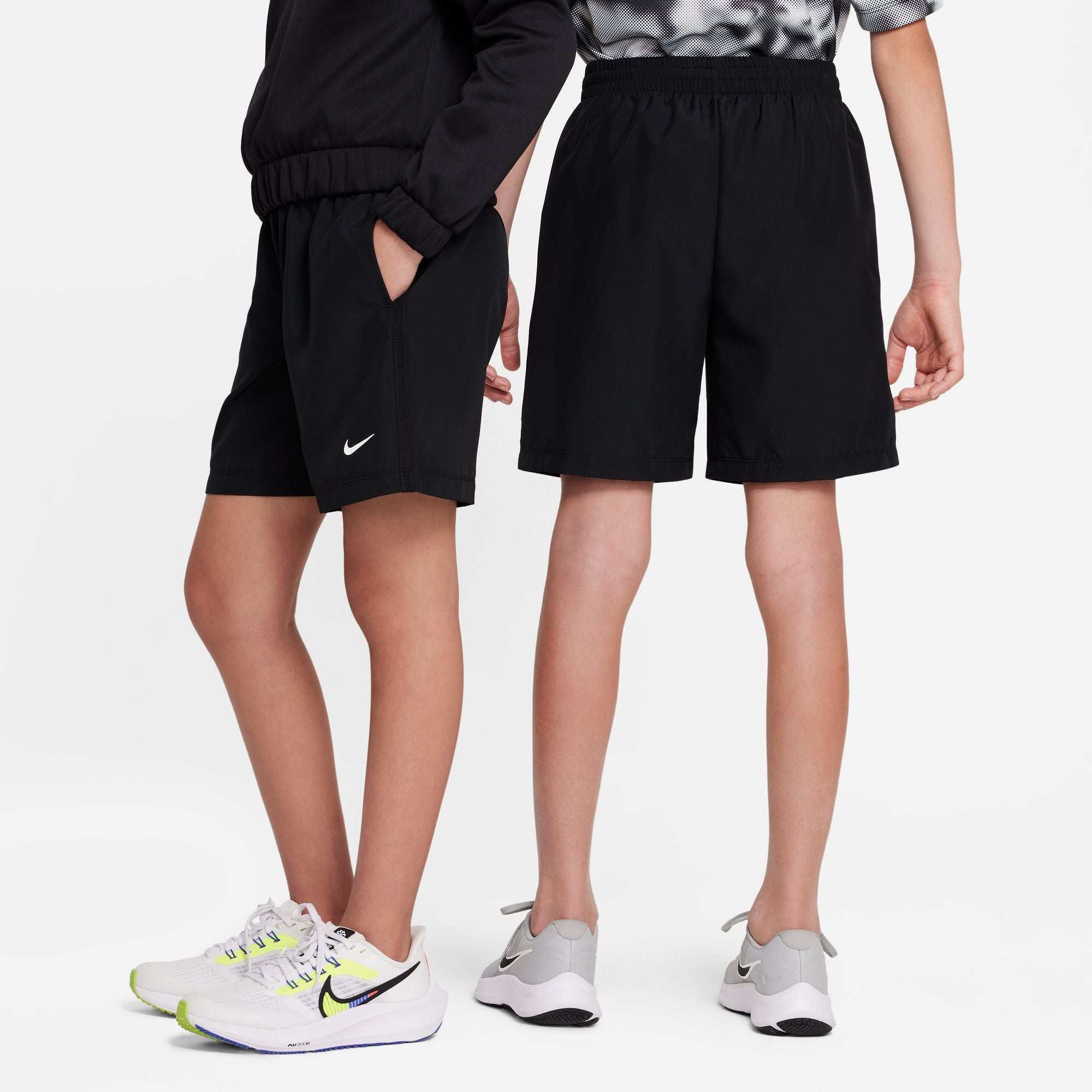 Youth Boys' Nike Dri-FIT Multi+ Athletic Shorts - Moisture-Wicking Running & Basketball Shorts for Active Kids | Perfect for Sports, Gym & Casual Wear