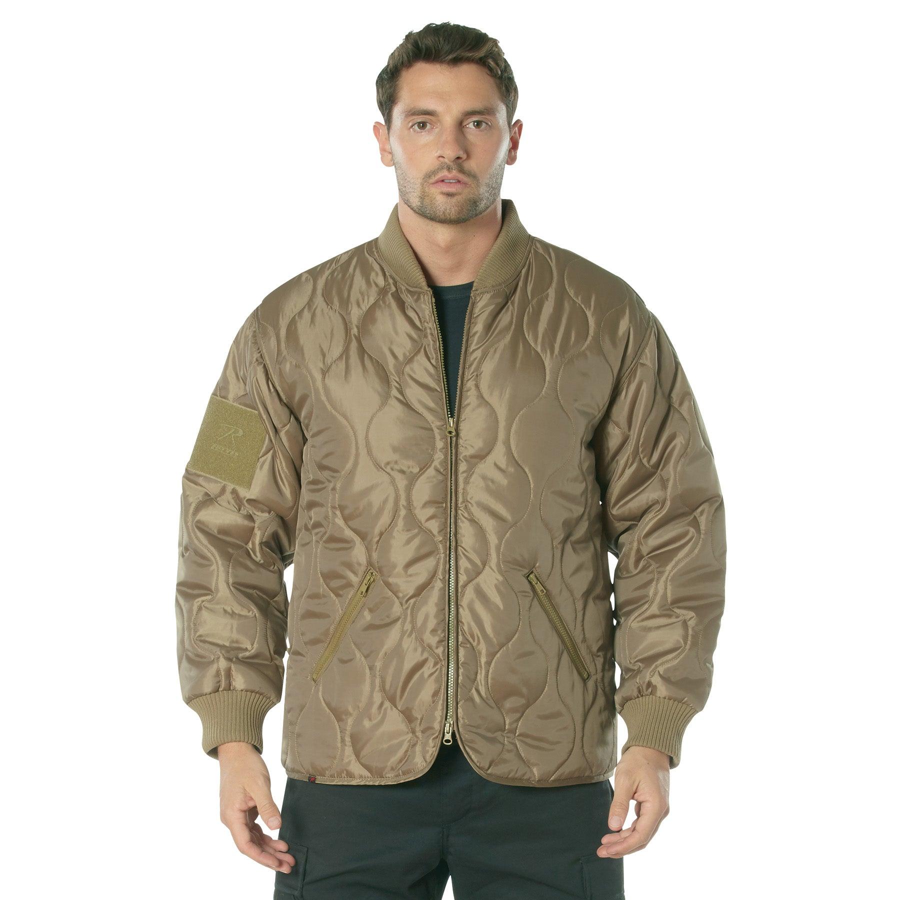 Rothco Men's Concealed Carry Quilted Woobie Jacket - Lightweight Tactical Outerwear for Hunting, Hiking & Outdoor Adventures