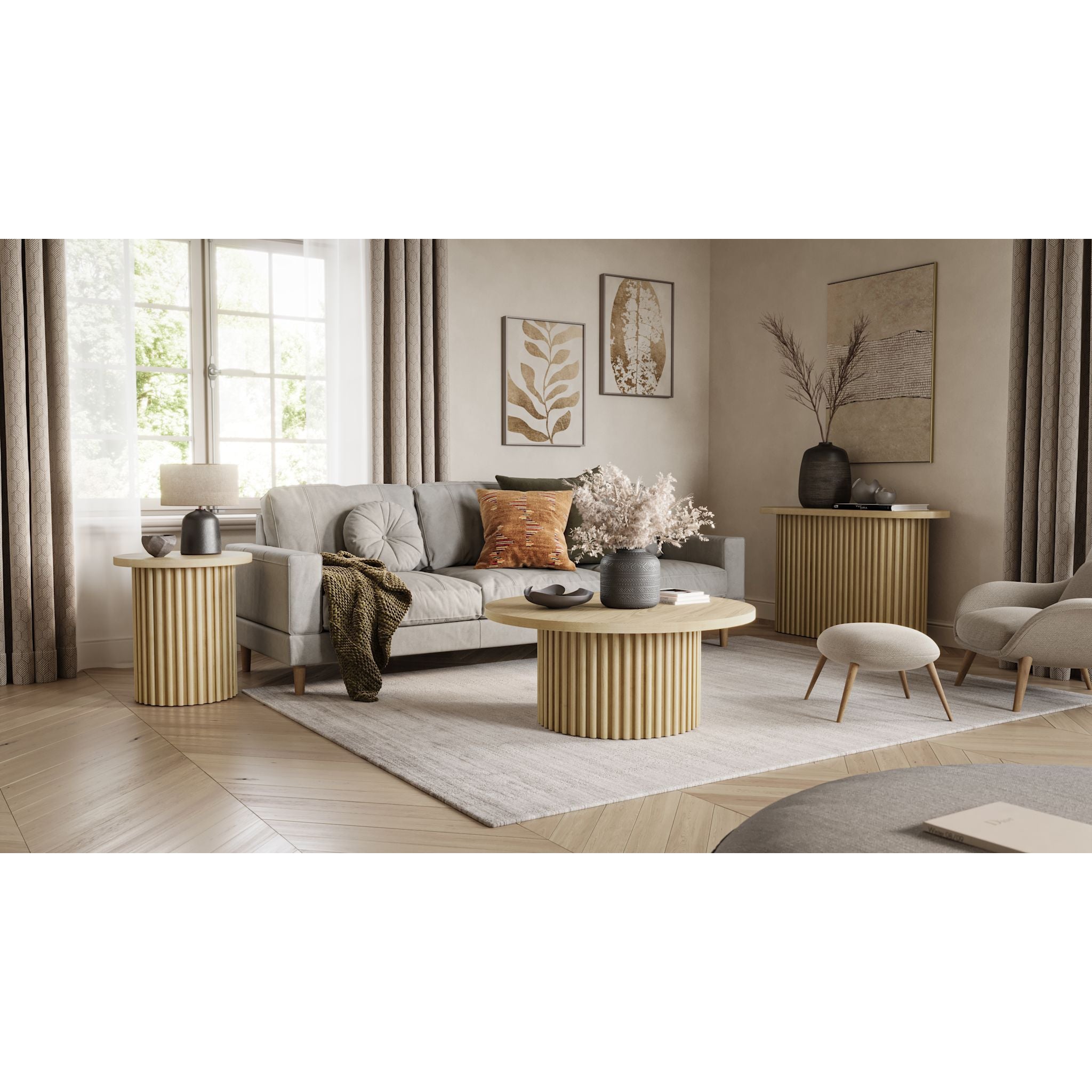 Modern Auden Coffee Table - Stylish Living Room Centerpiece for Home Décor & Entertaining | Perfect for Small Spaces, Apartments & Cozy Gatherings