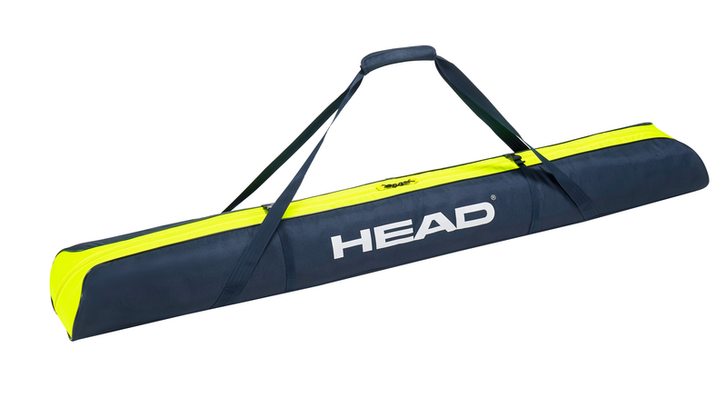 2024 Head Double 175cm Ski Bag - Waterproof Travel Ski Case for Airplane & Car Transport - Perfect for Snowboarding & Winter Sports Gear Storage
