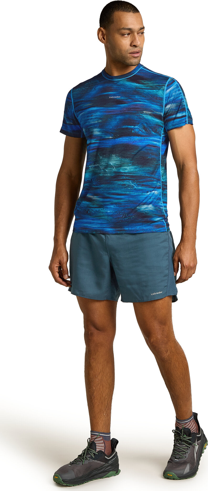 125 ZoneKnit Speed Merino Blend Running Shorts for Men - Lightweight & Breathable Workout Shorts for Running, Gym & Outdoor Activities