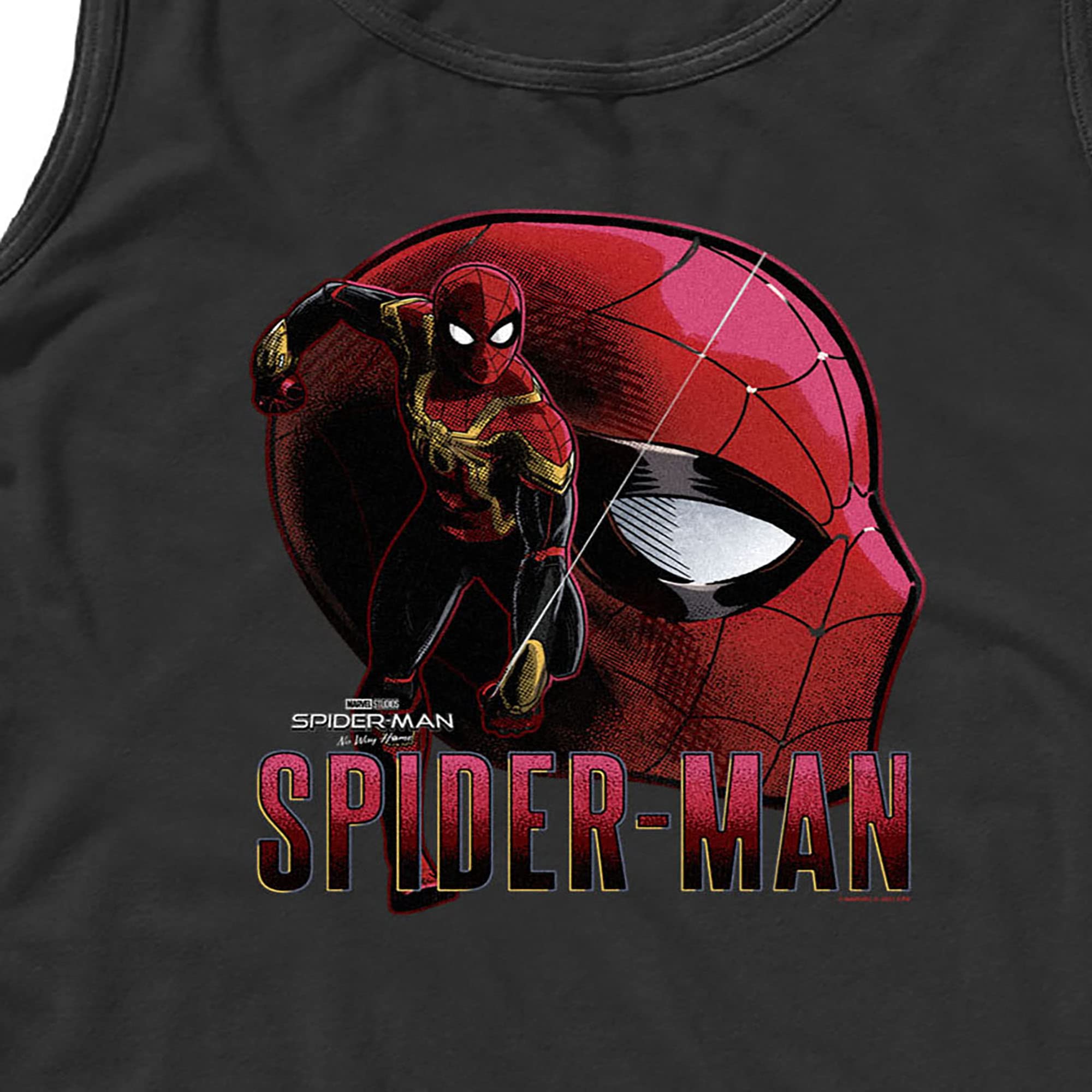 Men's Marvel Spider-Man: No Way Home Graphic Tank Top - Superhero Casual Wear for Fans & Cosplay