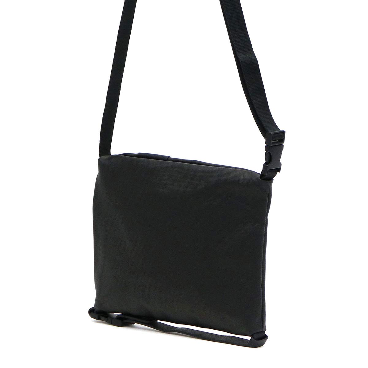 Cote & Ciel Men's Inn Small Crossbody Bag - Stylish & Compact Black Shoulder Bag for Everyday Use | Perfect for Work, Travel & Urban Commute
