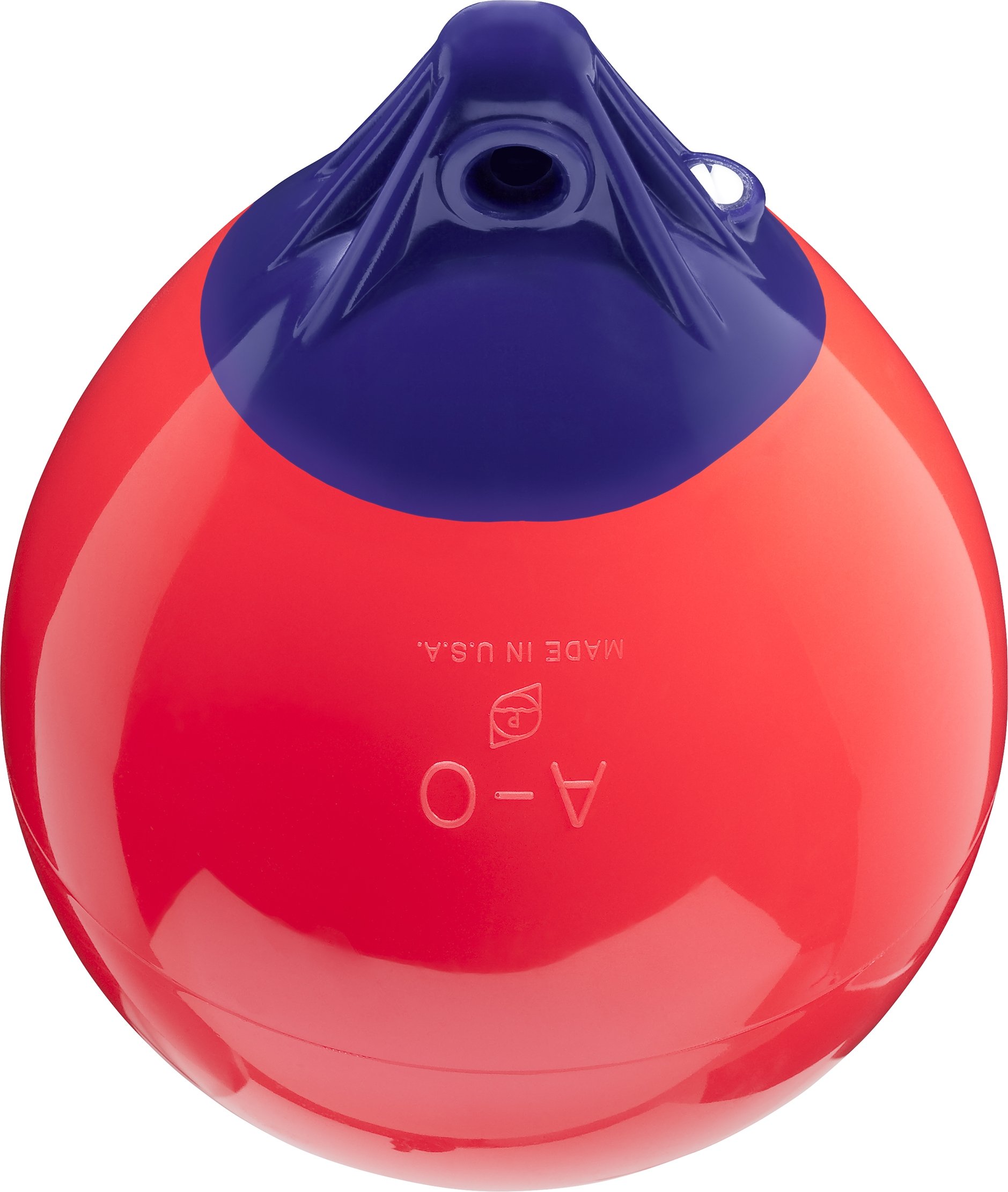 Red Mooring Buoy 27.5 Inch A5 - Heavy Duty Marine Floating Buoy for Boats, Docks & Water Safety - Perfect for Anchoring, Navigation & Harbor Markers