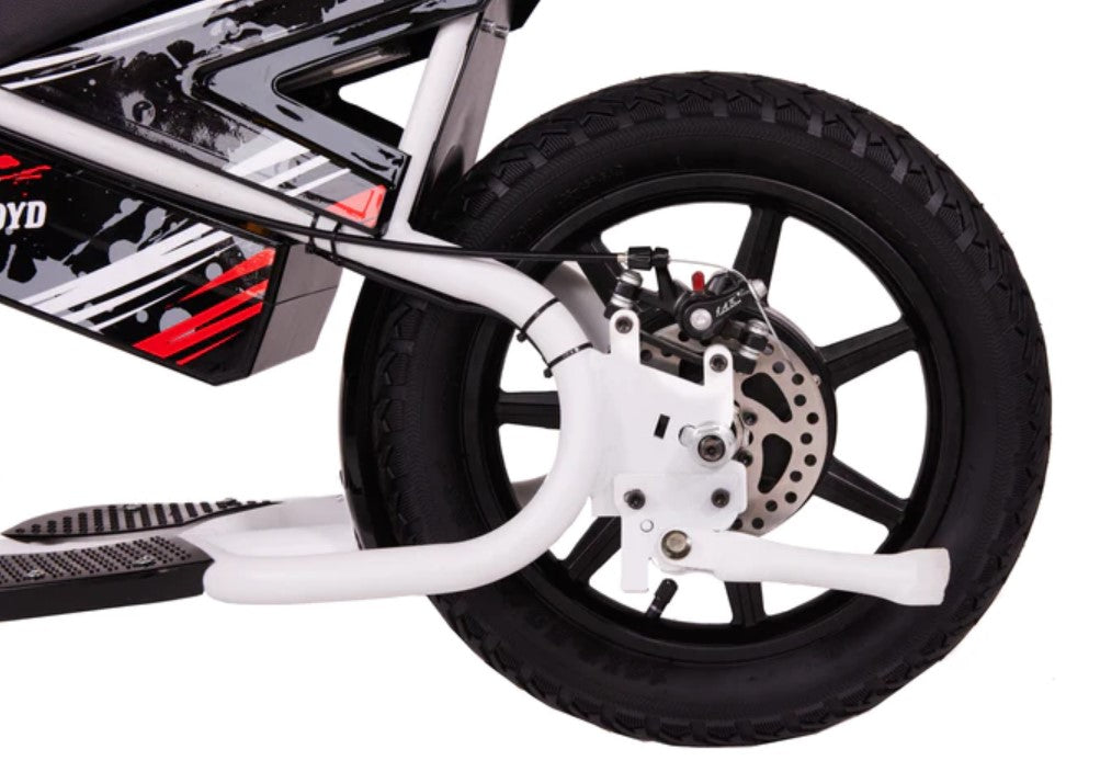 Droyd Weeler Mini Electric Bike 24V 8Ah 200W 10 MPH - Lightweight Foldable E-Bike for Adults & Teens - Perfect for Commuting, Campus, and Urban Riding
