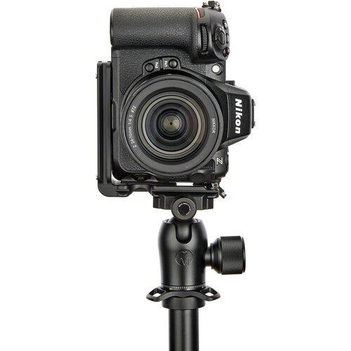 3 Legged Thing Zooey QD L Bracket for Nikon Z8 (Darkness) - Quick Release Camera Mount for Stable Shooting - Perfect for Wildlife, Landscape & Studio Photography