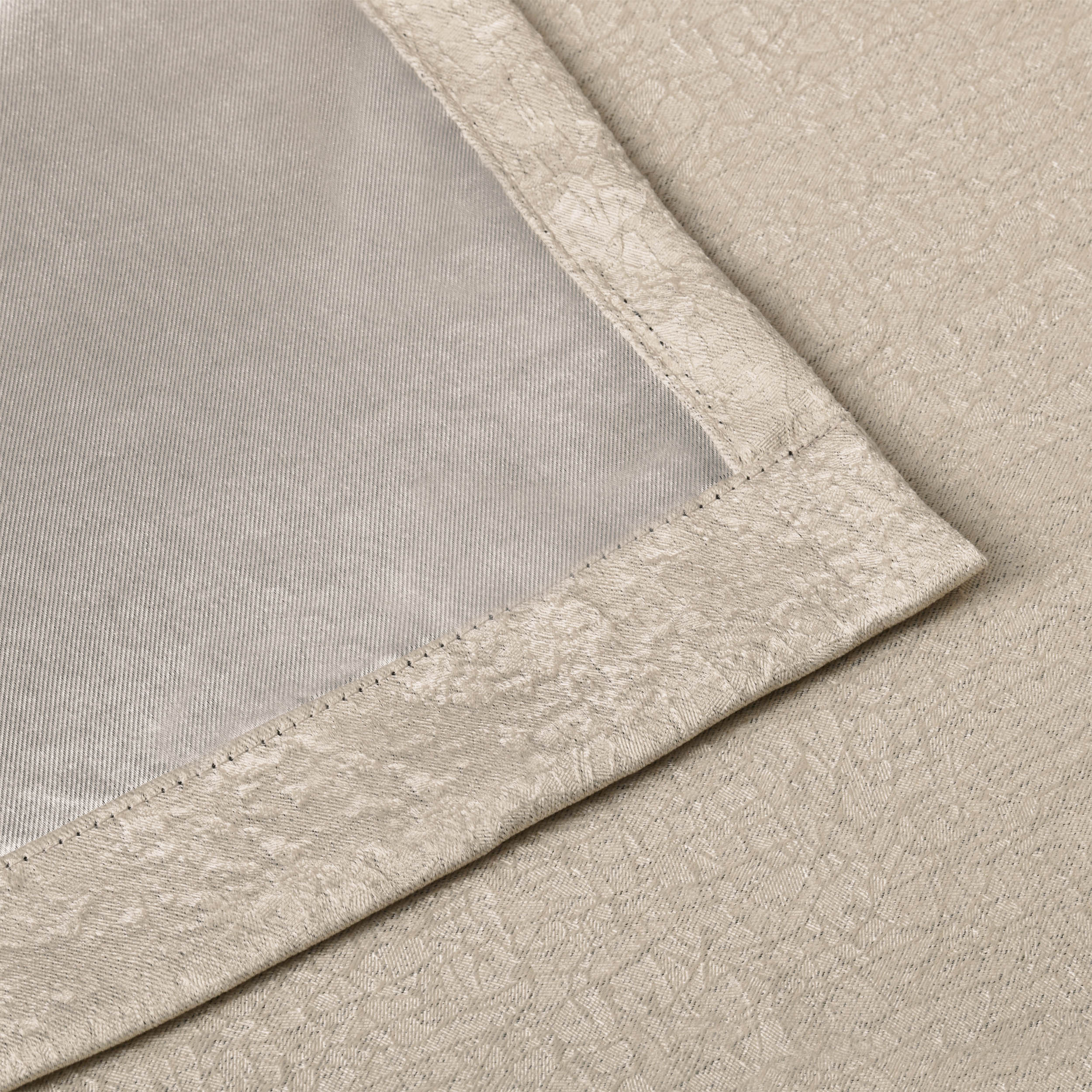 Senna Textured Blackout Curtains - Set of 2 Panels for Bedroom & Living Room - Noise Reducing & Light Blocking Window Drapes