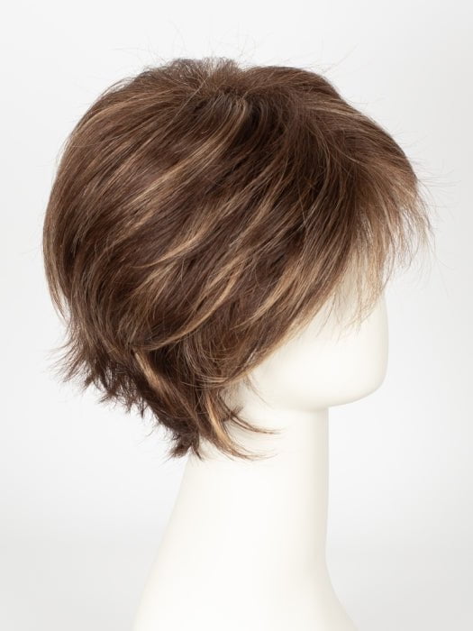 Premium Synthetic Wig with Basic Cap - Natural Looking Coco Brown Hair for Women | Perfect for Cosplay, Daily Wear & Special Occasions