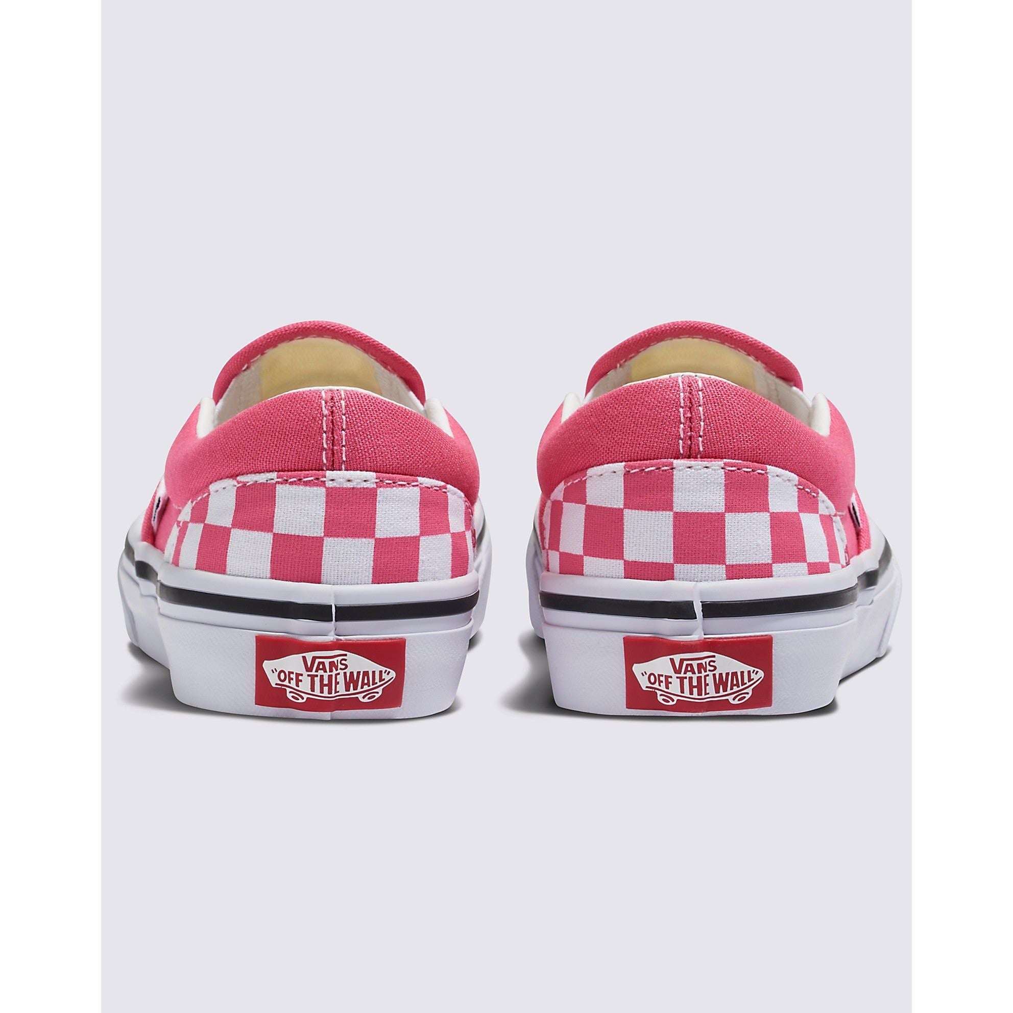 Vans Kids Classic Slip-On Checkerboard Sneakers - Comfortable Unisex Canvas Shoes for Boys & Girls - Perfect for School, Play & Everyday Wear