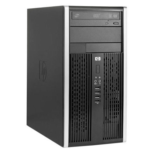 HP Windows 7 Pro Tower Desktop Computer - Core 2 Duo 3.0GHz, 1TB HDD, 8GB RAM, WiFi | Fast Performance for Home Office & Business Use