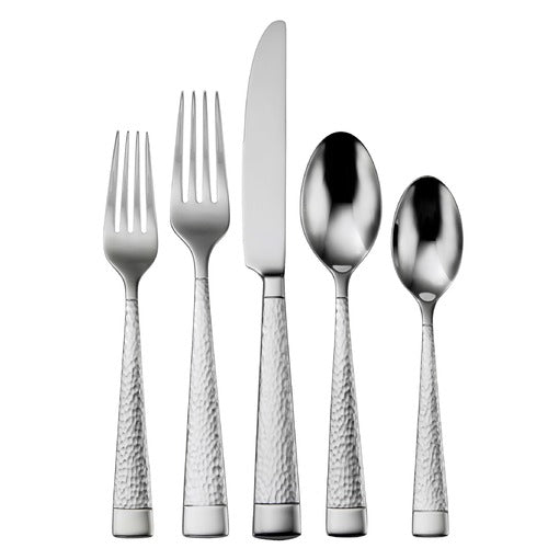 Sambre 65-Piece Stainless Steel Flatware Set - Elegant Silverware for 12 Place Settings - Perfect for Dinner Parties, Weddings & Everyday Dining