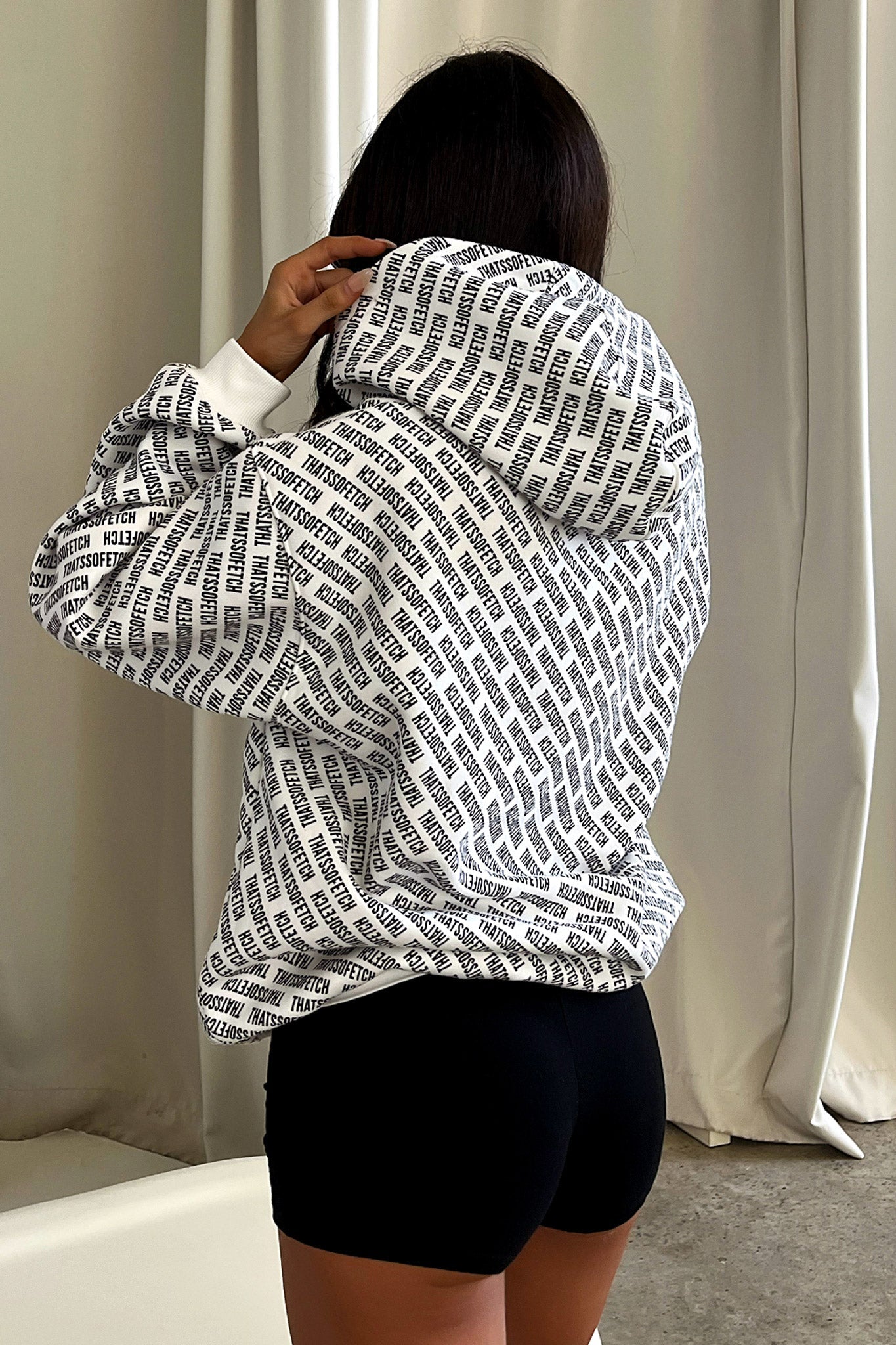 Juster Hoodie - Soft & Comfortable White Pullover Sweatshirt for Men & Women | Perfect for Casual Wear, Gym, and Outdoor Activities