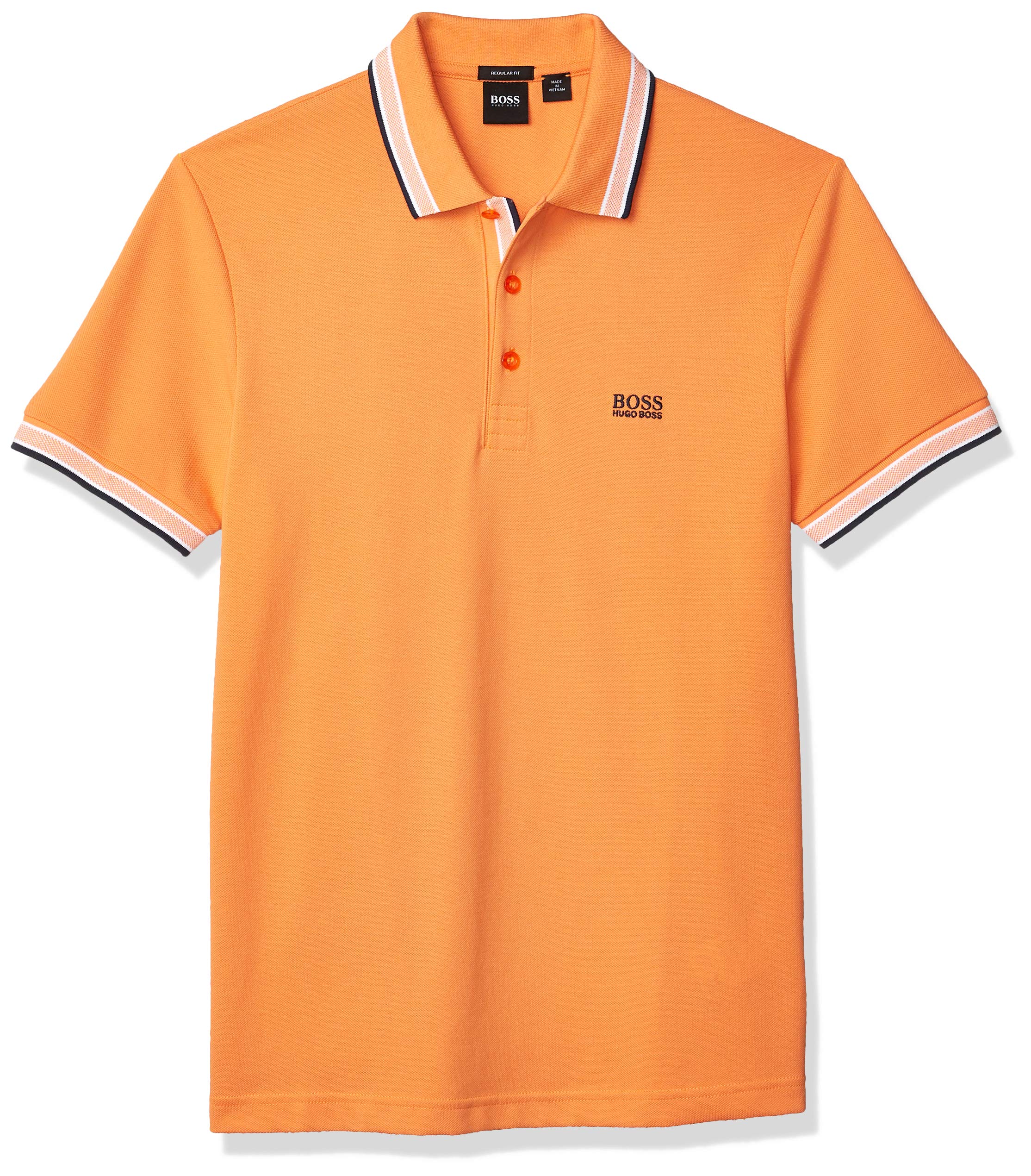 Hugo Boss Men's Classic Fit Polo Shirt - Premium Cotton Short Sleeve Casual Shirt for Business, Golf & Everyday Wear