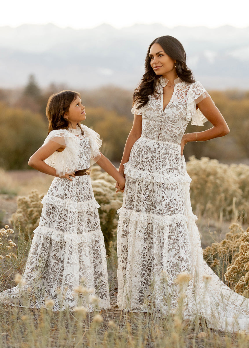Alethea Impact Dress in Cream - Elegant Women's Midi Dress for Casual & Formal Occasions | Perfect for Weddings, Parties & Office Wear