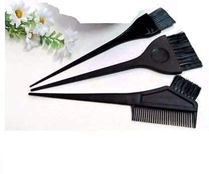 Professional Red Square Plastic Hair Dye Brush & Mixing Bowl Kit - Salon-Grade Hair Coloring Tools for Women - Perfect for Home Use, Spas, Salons & Hair Treatments - DIY Hair Color Application & Styling
