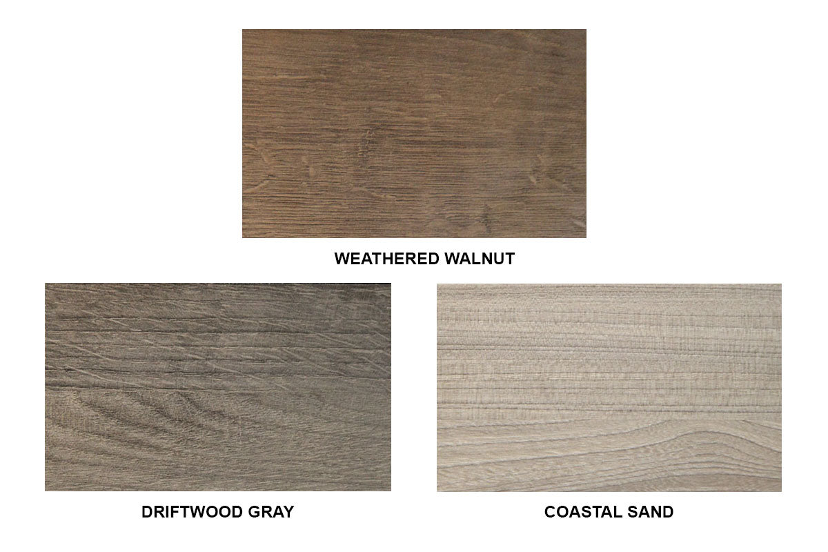 Modern Flames Allwood Fireplace Media Wall in Weathered Walnut - 60