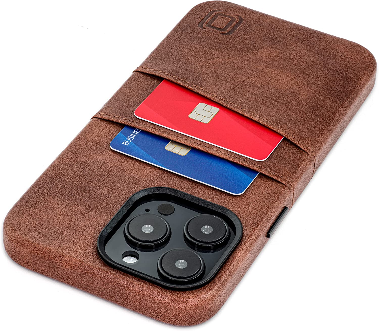 Premium Magnetic Wallet Case for iPhone 14 Pro Max with Built-in Metal Plate - Navy Blue | Slim Protective Cover with Card Holder | Perfect for Work, Travel & Everyday Use